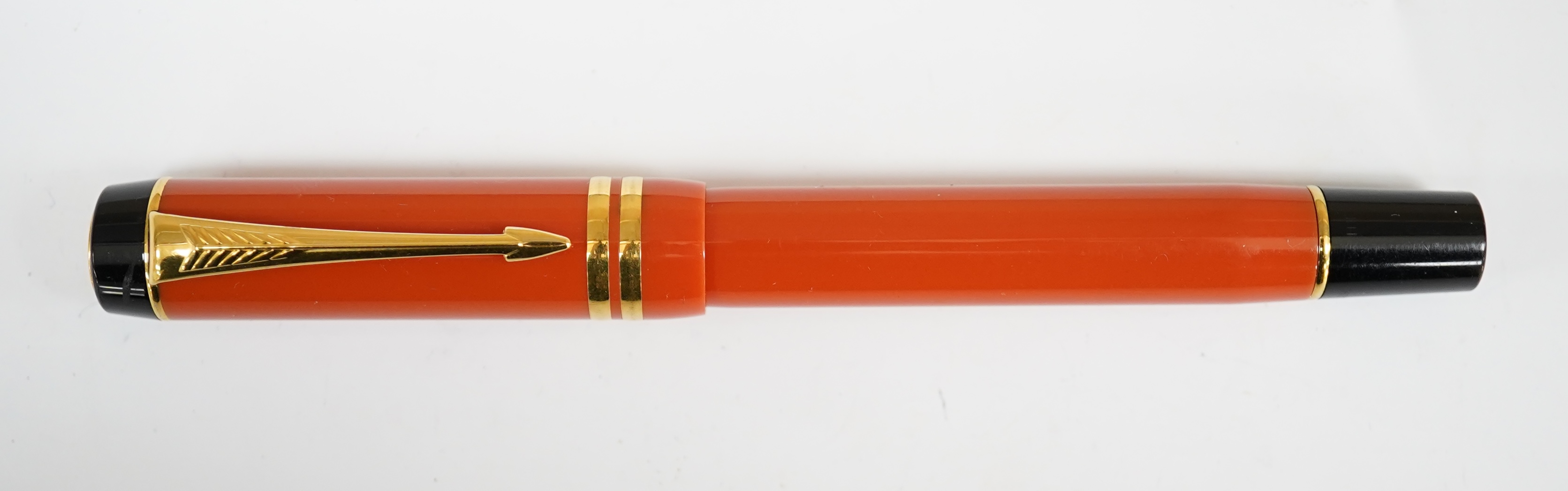 A rare Parker Duofold International fountain pen, Experimental model